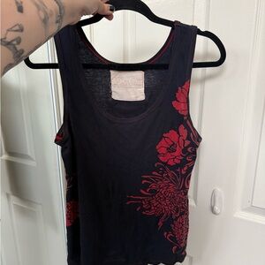 Vintage Floral Women's Tank Top